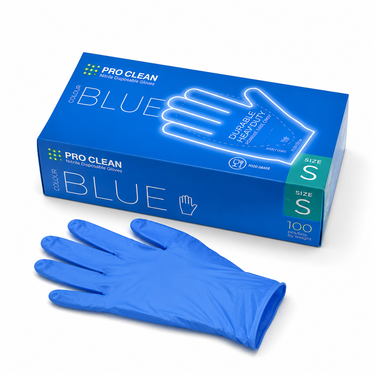 ผลิตภัณฑ์ PRO CLEAN Nitrile Blue สำหรับลูกค้าองค์กร